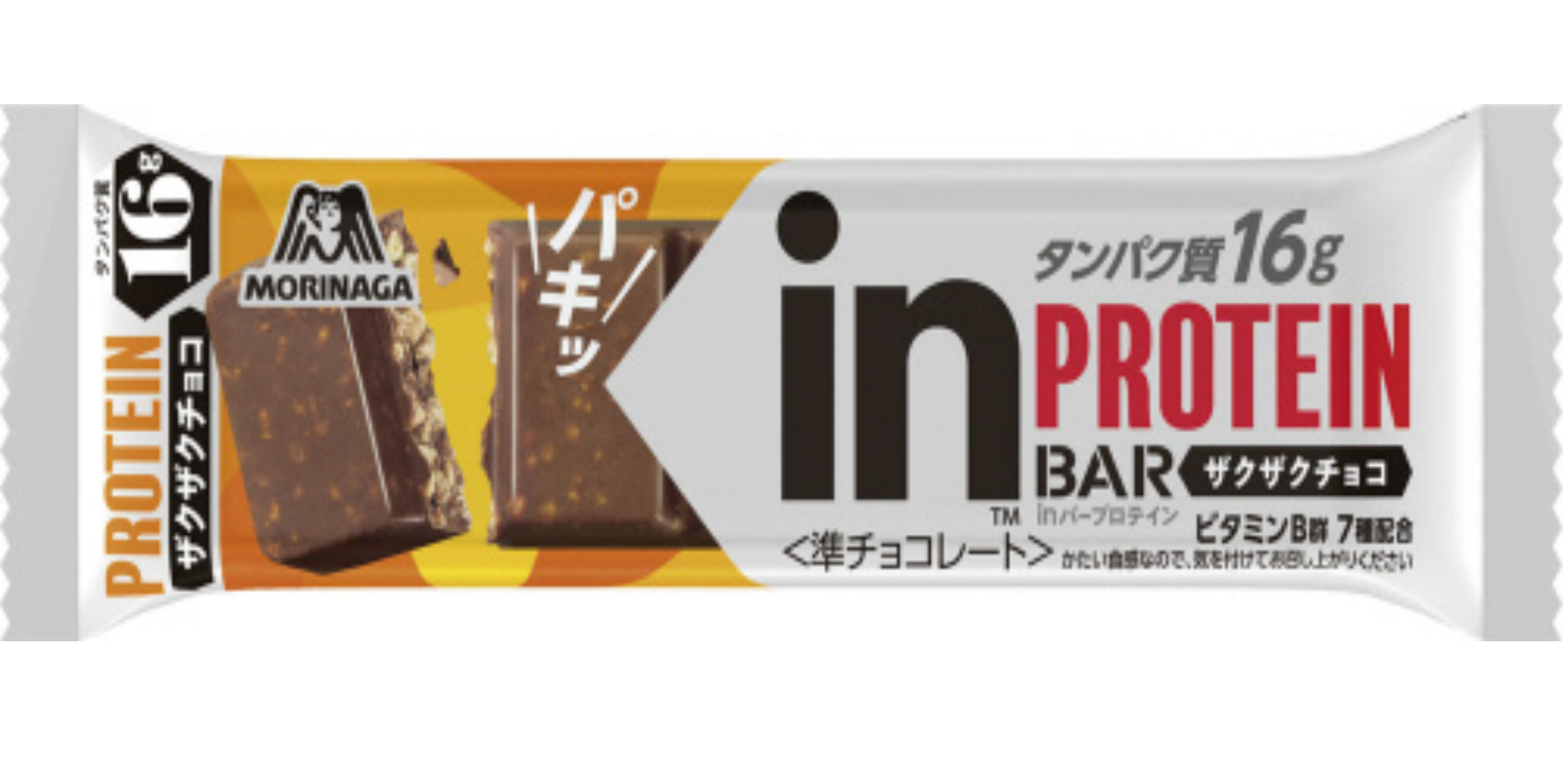 ｉｎバープロテイン　ザクザクチョコ　1本