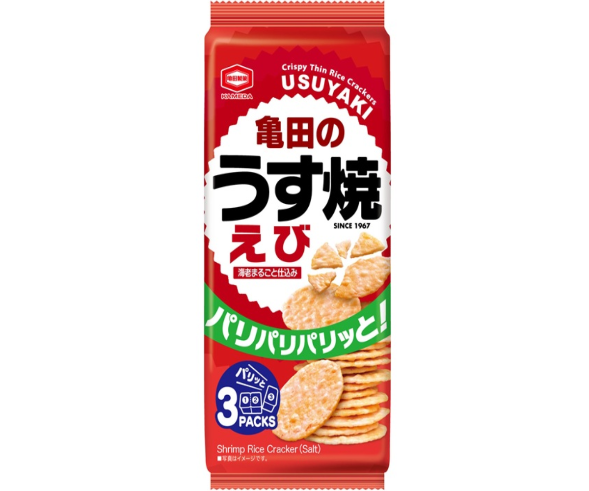 亀田のうす焼えび　70ｇ