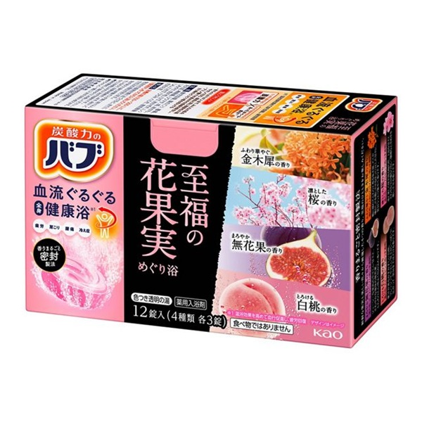 バブ　至福の花果めぐり浴　１２錠入