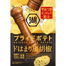 湖池屋ﾌﾟﾗｲﾄﾞﾎﾟﾃﾄ ドはまり黒胡椒