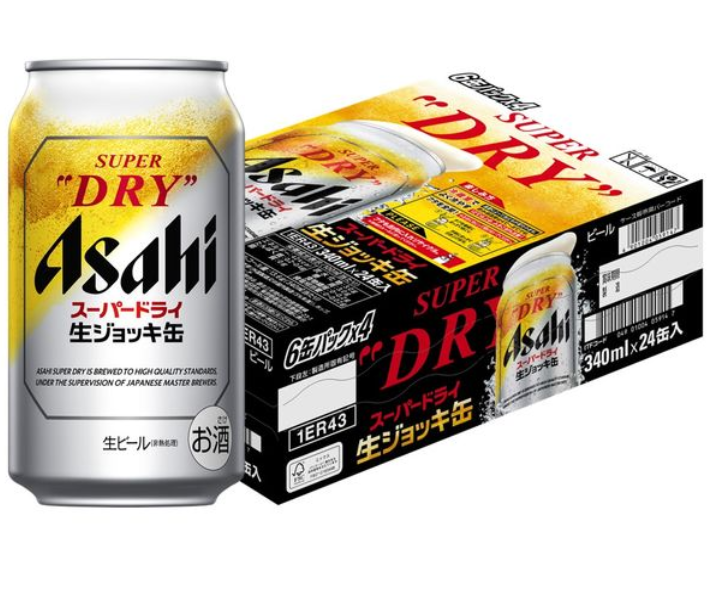 アサヒ　スーパードライジョッキ缶340ｍｌ　バラ