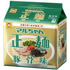 マルちゃん正麺豚骨味５Ｐ