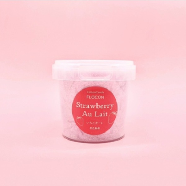 ｸﾚｾｰﾉ　cotton candy FLOCONいちごオーレわたあめ　Ｓ　20ｇ　※同ｸﾚｾｰﾉＳサイズ内混載4ケース～