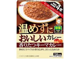 温めずにおいしいカレー　香りたつキーマカレー　180ｇ