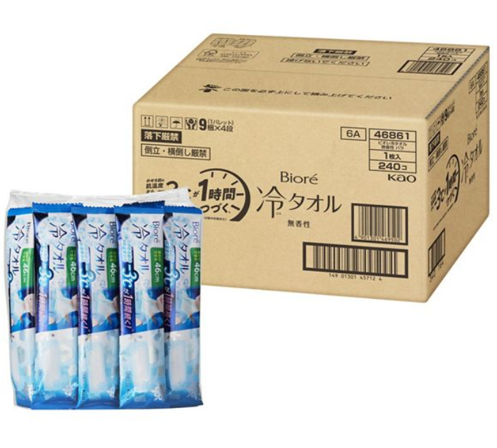 ビオレ　冷タオル　無香性　☆数量限定品☆