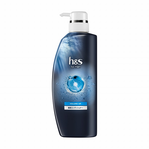 P&G h＆s for men ﾎﾞﾘｭｰﾑｱｯﾌﾟ　ｺﾝﾃﾞｨｼｮﾅｰ　ﾎﾟﾝﾌﾟ　350ｇ