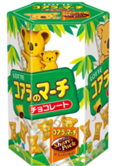 アミューズメント施設専用コアラのマーチ６角BOX