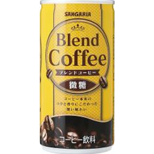 ブレンドコーヒー微糖　缶185g