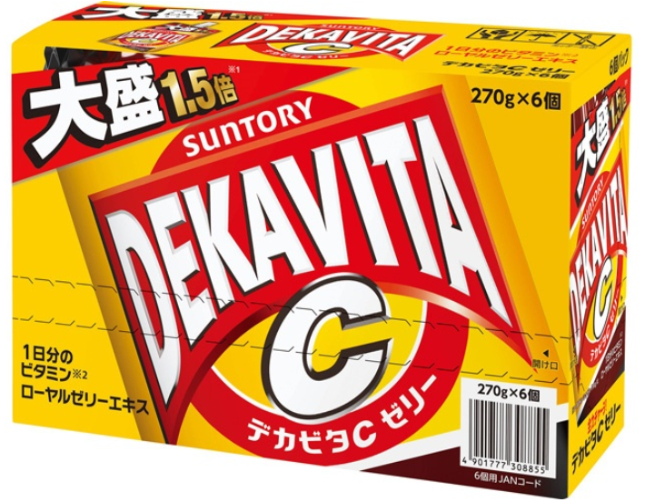 デカビタC ゼリー 270gパウチ 6個パック
