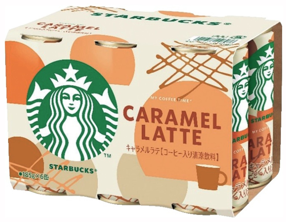 スターバックス MY COFFEE TIME キャラメル 185g缶 6本パック