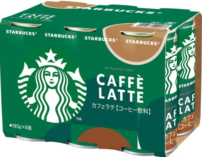 スターバックス MY COFFEE TIME カフェラテ 185g缶 6本パック