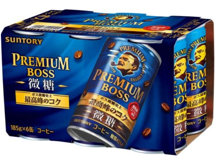 プレミアムボス 微糖 185g缶 6本パック