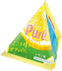 ピュレグミプチ三角レモン