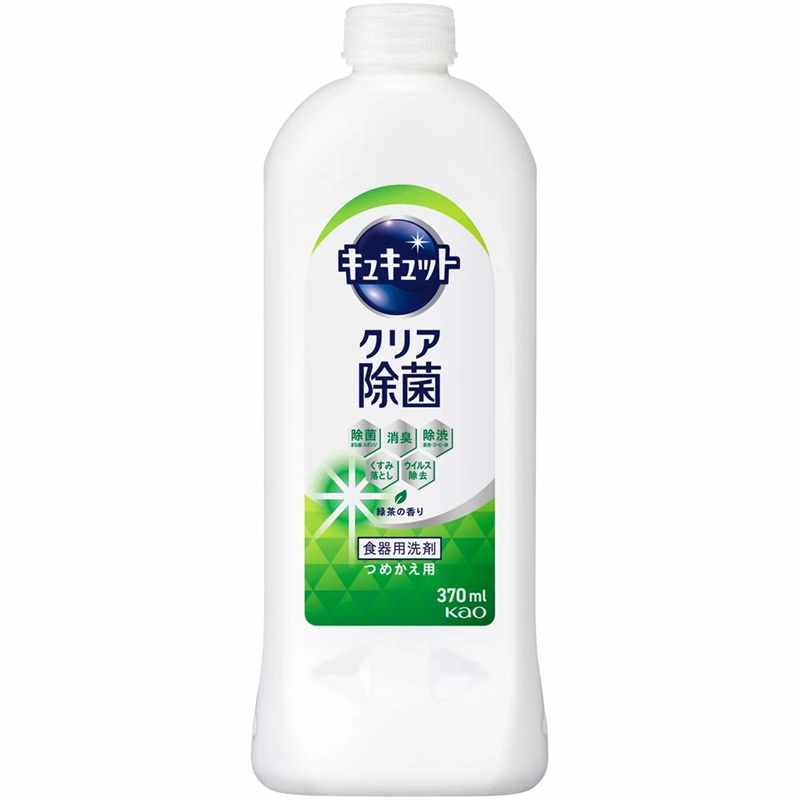キュキュット　クリア除菌緑茶の香り　つめかえ
