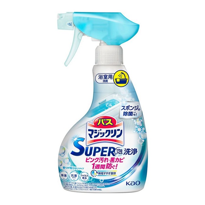 ﾊﾞｽﾏｼﾞｯｸﾘﾝSUPER泡洗浄無残香本体