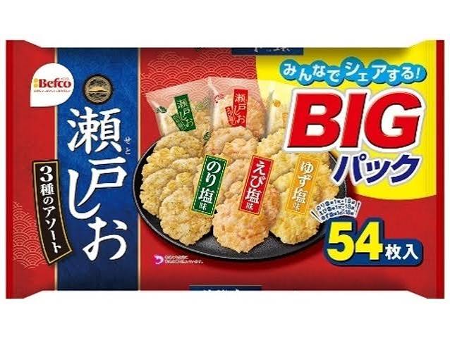 BIGパック瀬戸しおアソート　54枚