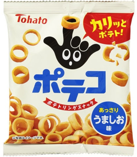 ポテコ　うましお味小袋　21ｇ