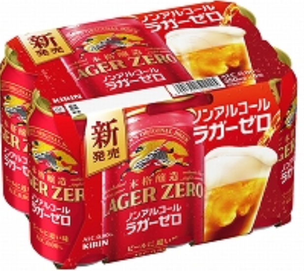 本格醸造ノンアル　ラガーゼロ　350ｍｌ　6缶