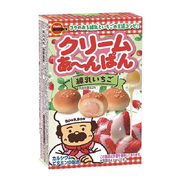 ｸﾘｰﾑあ～んぱん練乳いちご