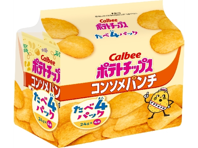 ﾎﾟﾃﾄﾁｯﾌﾟｽｺﾝｿﾒﾊﾟﾝﾁたべよんﾊﾟｯｸ