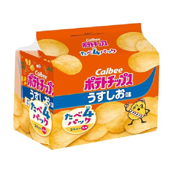 ﾎﾟﾃﾄﾁｯﾌﾟｽうすしお味たべよんﾊﾟｯｸ　96ｇ