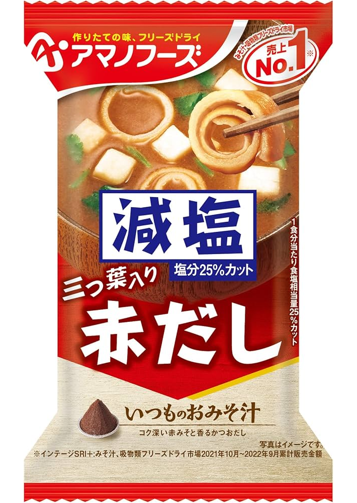 減塩おみそ汁　赤だし　1食