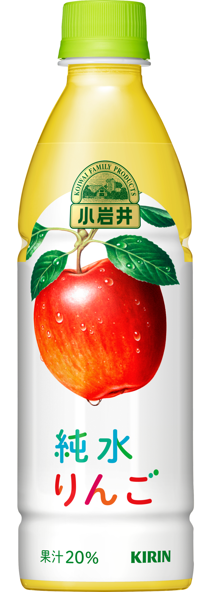 小岩井純水りんご　430ｍｌペット