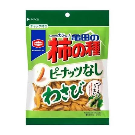 亀田の柿の種ピーナッツなしわさび　91ｇ