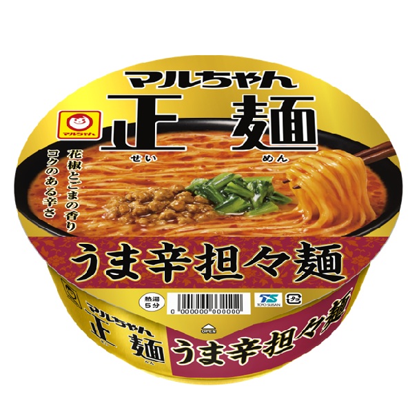 マルちゃん正麺カップうま辛担々麺
