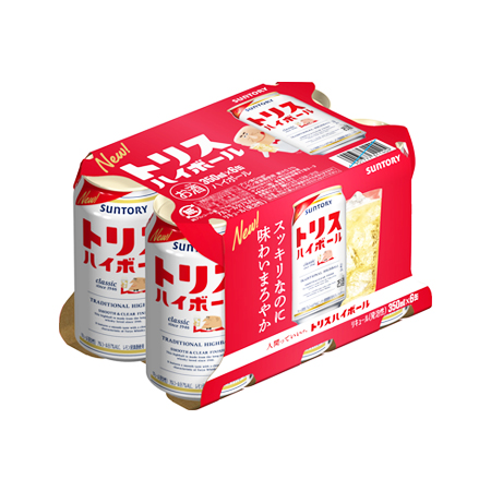 ｻﾝﾄﾘｰ ﾄﾘｽﾊｲﾎﾞｰﾙ 350ML 6缶パック