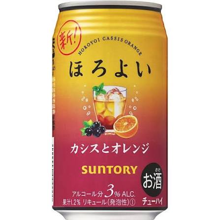 ほろよい　カシスとオレンジ　350ｍｌバラ