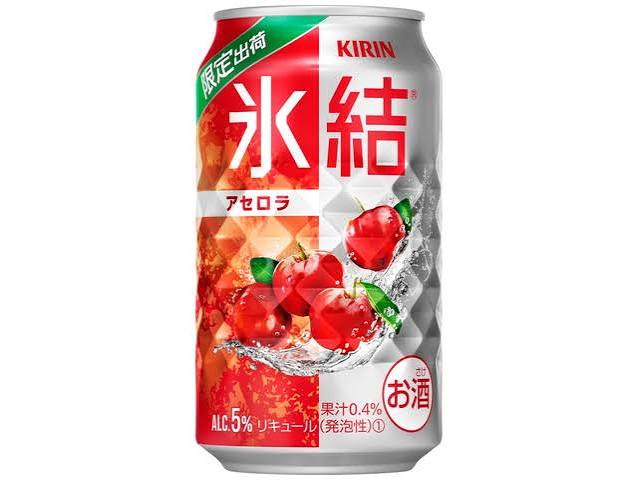氷結　アセロラ　　350ｍｌ　バラ