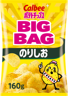 ポテトチップスBIGBAGのりしお　157ｇ
