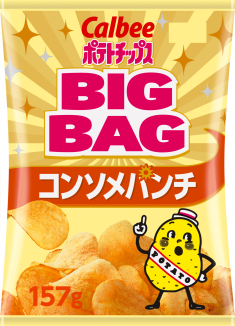 ポテトチップスBIGBAGコンソメパンチ　157ｇ