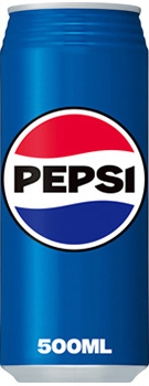 ペプシコーラ５００ｍｌ缶