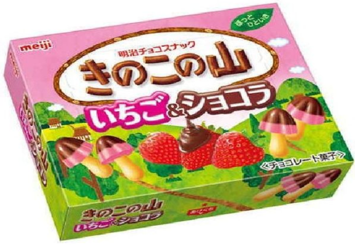 きのこの山いちご＆ショコラ　64ｇ　※夏季溶け注意※　※2026年11月価格改定※