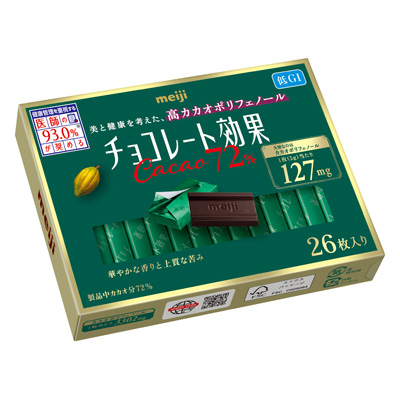 チョコレート効果カカオ７２％　26枚入り