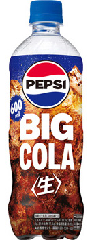 ペプシ（生） BIGCOLA  600ｍｌPET