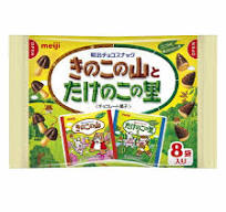 きのこたけのこ袋 8袋