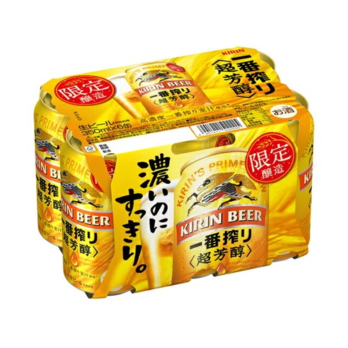 一番搾り　超芳醇６缶パック10/1～