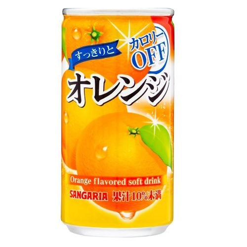 すっきりとオレンジ　缶