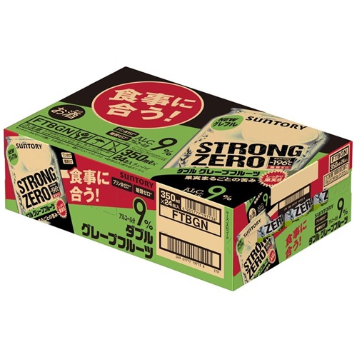 －１９６℃ストロングゼロ　グレープフルーツｹｰｽ