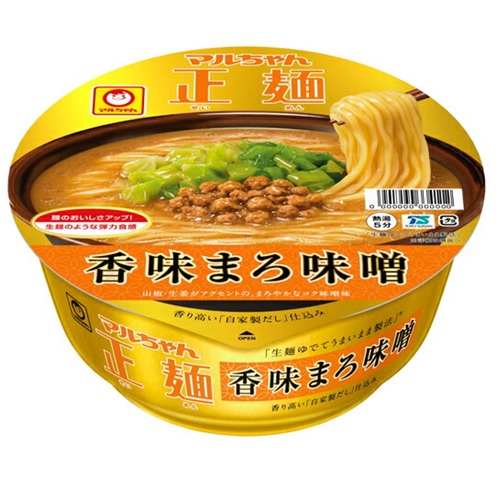 マルチャン正麺カップ香味まろ味噌