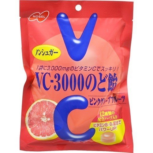 ﾉｰﾍﾞﾙ220ＶＣ-3000のど飴ﾋﾟﾝｸｸﾞﾚｰﾌﾟF