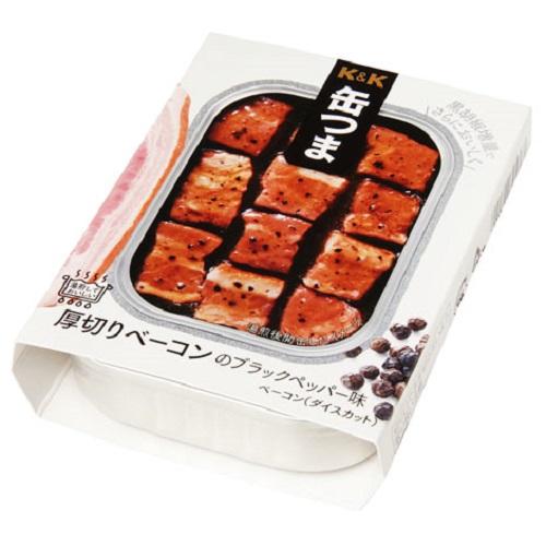缶つま　厚切りベーコンブラックペッパー