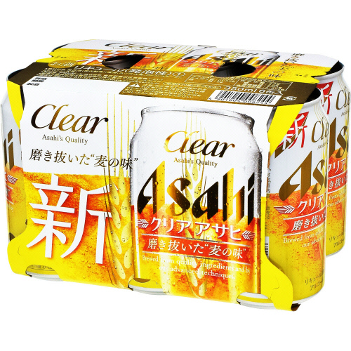 クリアアサヒ　６缶Ｐ