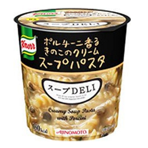 クノール　きのこのクリームスープパスタ