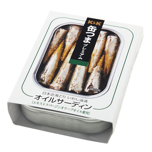 缶つま　オイルサーディンＥＯ缶　角３号