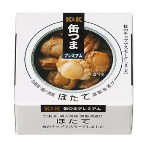 缶つまプレミアム　北海道ほたて燻製油漬け