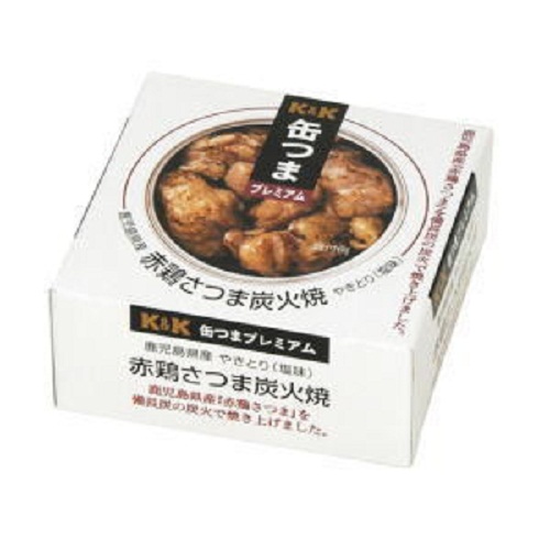 缶つま　鹿児島赤鶏さつま炭火焼